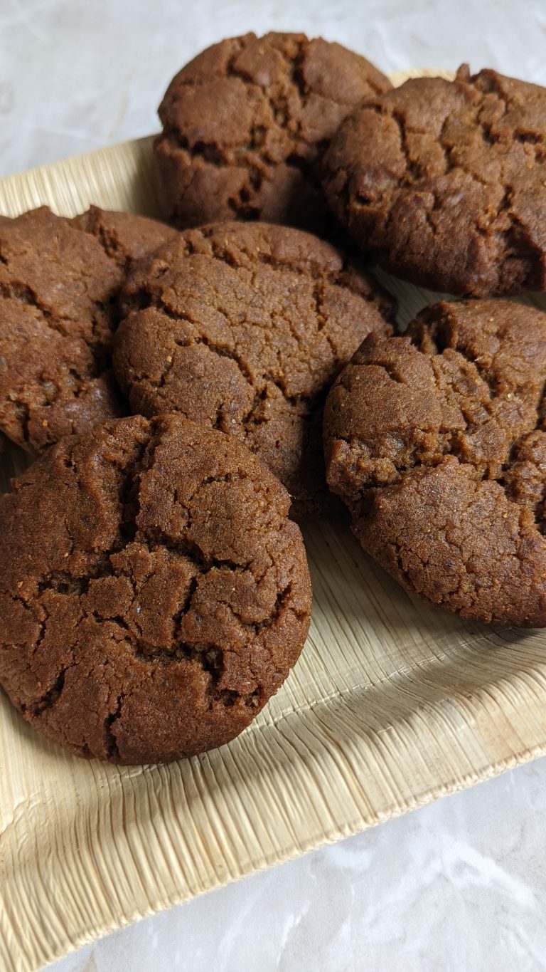 Vegan Ginger Bread Biscuits – Vegan Dessert Sweet Recipes