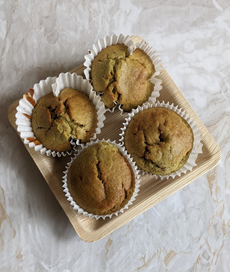 Moringa and Vanilla Muffins – Eggless Cupcakes Recipe – Moringa Powder Recipes