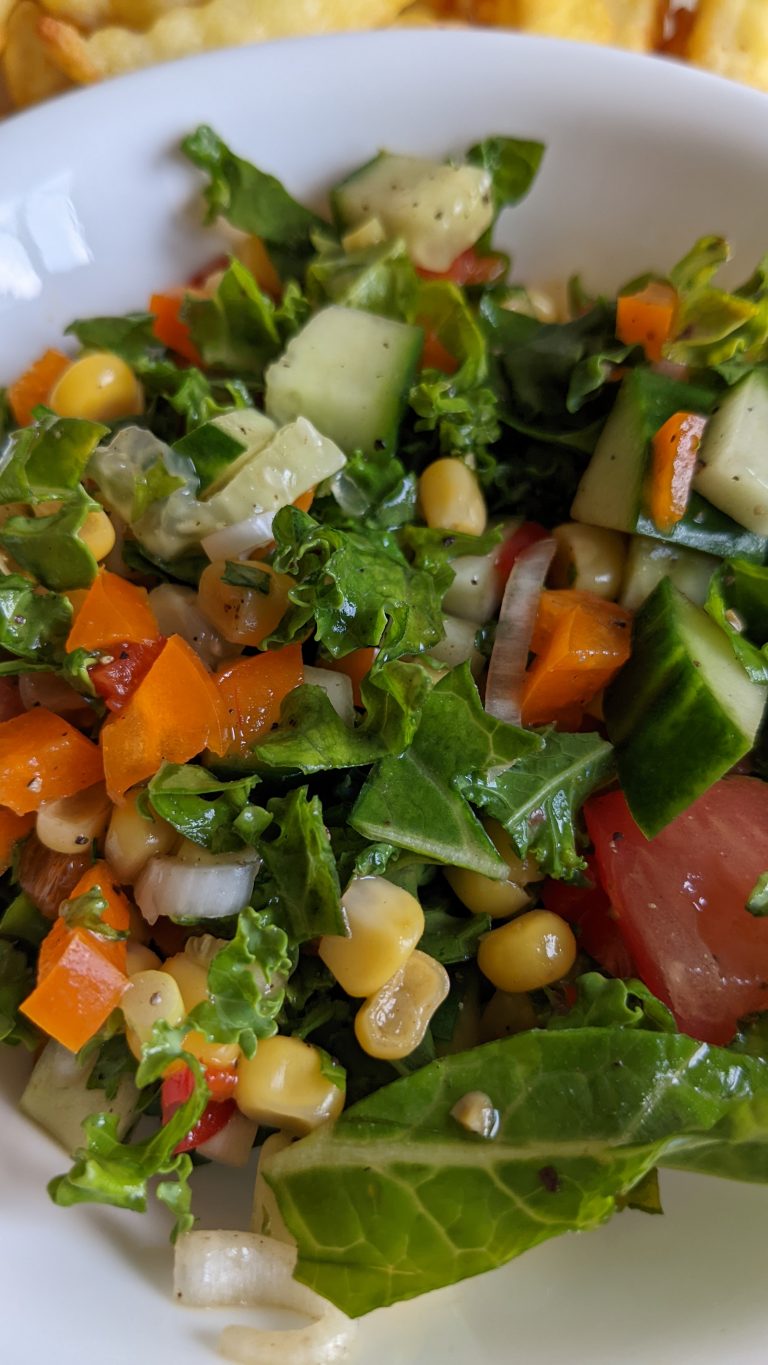 Amla Powder Recipes – Green Kale Summer Salad Recipe – Healthy Salad Recipes for Lunch or Dinner