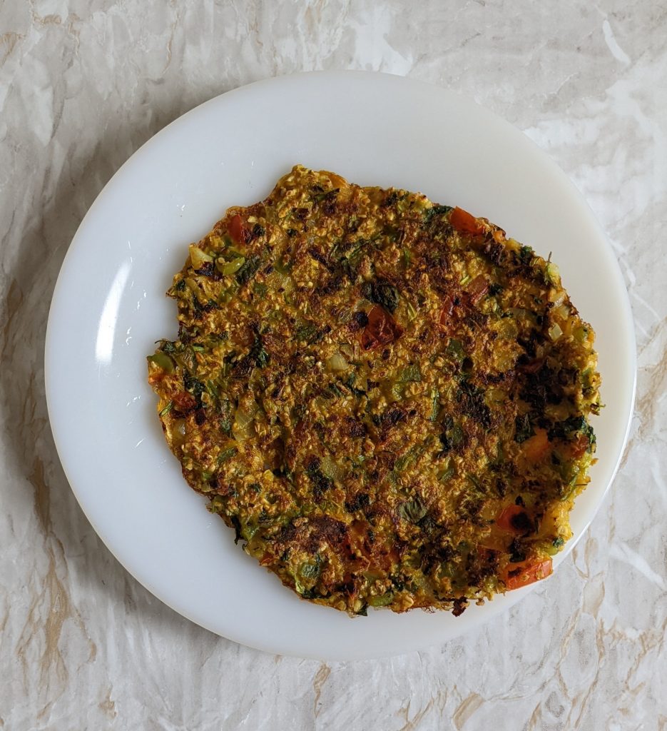 turmeric-recipes-vegan-oats-omelette-recipe-healthy-breakfast-recipes-lunch-ideas-dinner-ideas-vegan-recipes