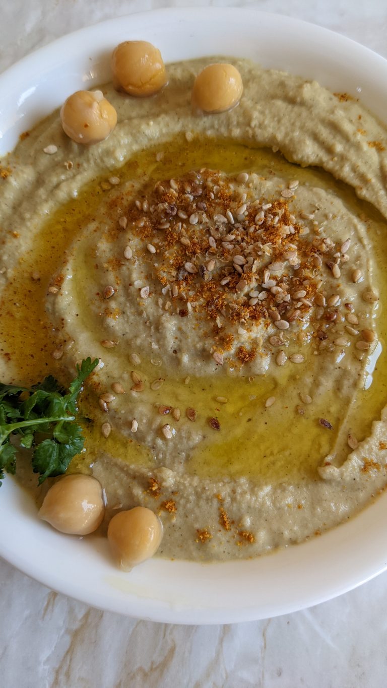 Moringa Powder Chickpea Hummus – Moringa Recipes – Delicious Dips with Pitta Bread – Falafel Dips