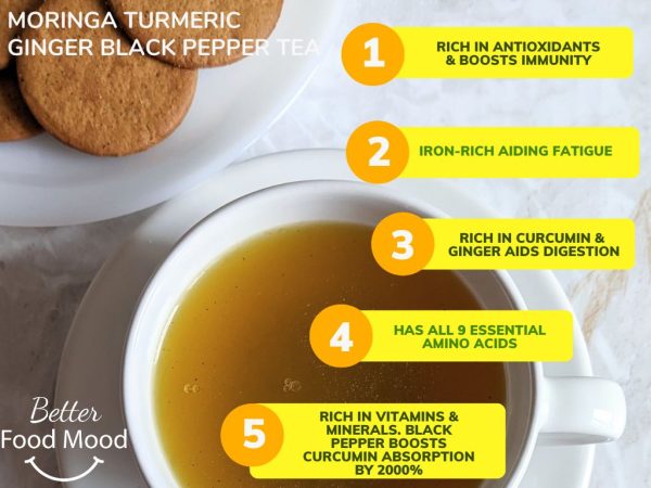 Moringa-Turmeric-Ginger-Black-Pepper-Loose-Leaf-Tea-100gm-May-Aid-Digestion-Pain-Relief--Superfood-No-Caffeine-Rich-in-Antioxidants-iron-rich-tea-herbal-tea