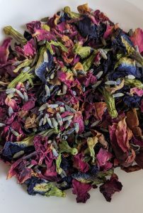 blue-butterfly-pea-flower-rose-petals-lavender-buds-herbal-tea-25g-buy-herbal-tea-online-uk