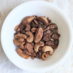 happiness-breakfast-nuts-and-seeds-mix-180g-raw-cacao-powder-cacao-nibs-sunflower-seeds-pumpkin-seeds-sesame-seeds-brazil-nuts-cashew-nuts-walnuts-almond-flakes-dates-mixed-nuts-and-seeds-for-eating-b