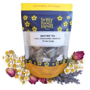 rose chamomile lavender sleepy tea